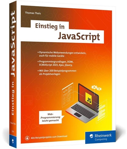 Einstieg in JavaScript, Thomas Theis - Paperback - 9783367100835