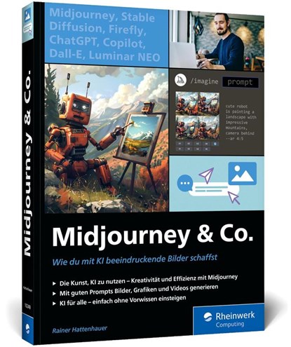 Midjourney u. Co., Rainer Hattenhauer - Paperback - 9783367102495