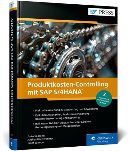 Produktkosten-Controlling mit SAP S/4HANA, Antonia Hahn ; Andrea Hölzlwimmer ; Janet Salmon - Gebonden - 9783367104840