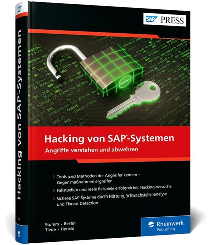 Hacking von SAP-Systemen, Holger Stumm ; Daniel Berlin ; Thomas Tiede ; Marcus Herold - Gebonden - 9783367105267