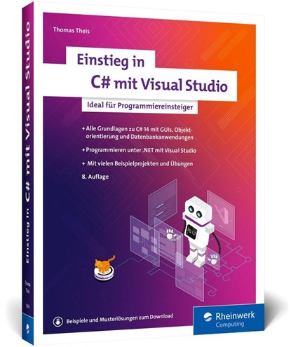 Einstieg in C# mit Visual Studio 2026, Thomas Theis - Paperback - 9783367108497
