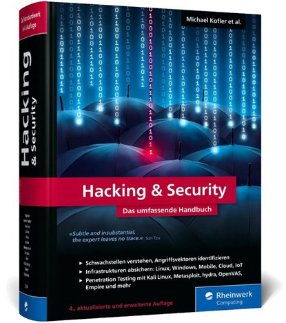 Hacking & Security, Michael Kofler ; Peter Kloep ; Tobias Scheible ; Aaron Siller - Gebonden - 9783367109340