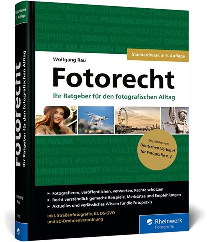 Fotorecht, Wolfgang Rau - Gebonden - 9783367110155