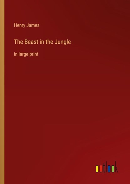 The Beast in the Jungle, Henry James - Paperback - 9783368307769