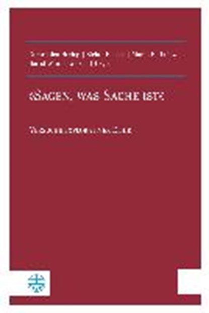 »Sagen, was Sache ist«, DEN HERTOG,  Gerard ; Heuser, Stefan ; Hofheinz, Marco - Paperback - 9783374052899