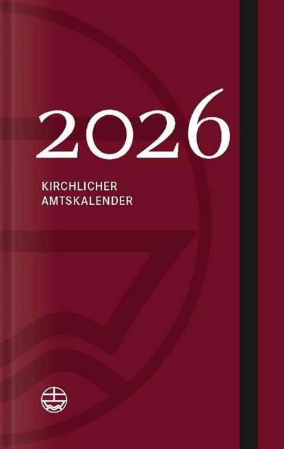 Kirchlicher Amtskalender 2026 - rot, Jörg Neijenhuis - Paperback - 9783374078653