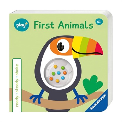 Ravensburger Play+ Infant & Toddler - Ready, Steady Shake: First Animals, Dynamo Limited - Gebonden - 9783380970040