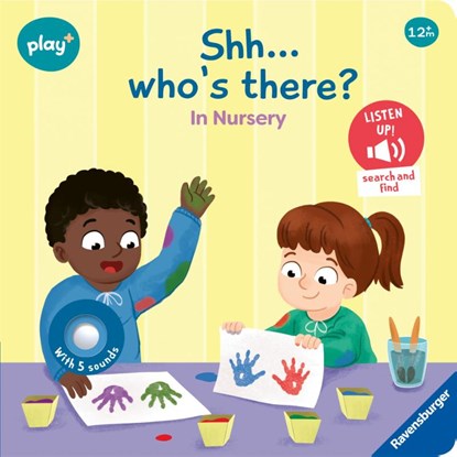 Ravensburger Play+ Infant & Toddler - Shh, Who's there? At the Nursery, Maria Hock - Gebonden - 9783380970163