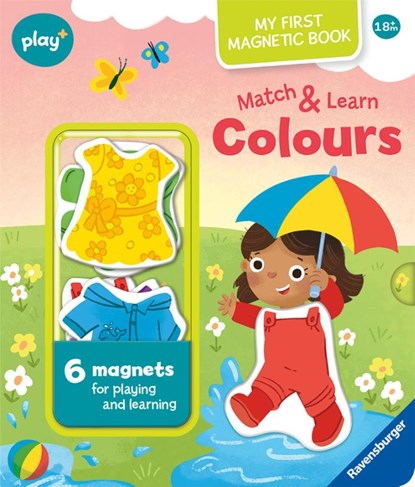 Ravensburger Play+ Infant & Toddler - My First Magnetic Book: Match and Learn Colours, Kathrin Lena Orso - Gebonden - 9783380970224
