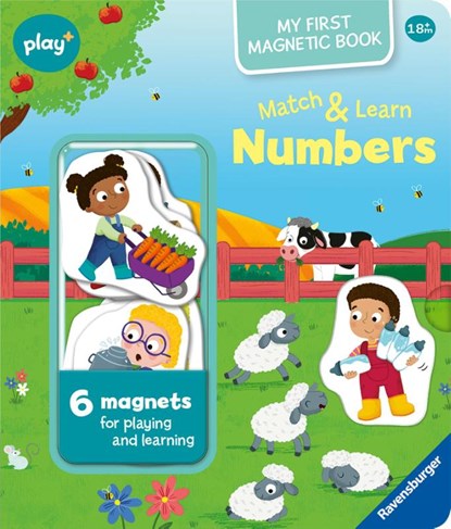 Ravensburger Play+ Infant & Toddler - My First Magnetic Book: Match and Learn Numbers, Kathrin Lena Orso - Gebonden - 9783380970231