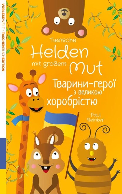 Tierische Helden mit großem Mut (Deutsch Ukrainisch) - Taschenbuchausgabe, Paul Reinker - Paperback - 9783384041265
