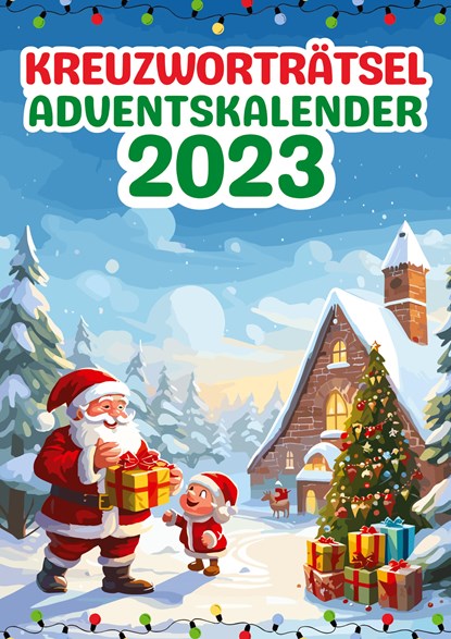 Kreuzworträtsel Adventskalender 2023 | Weihnachtsgeschenk, Isamrätsel Verlag - Paperback - 9783384046949