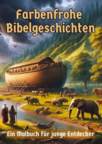 Farbenfrohe Bibelgeschichten, Maxi Pinselzauber - Paperback - 9783384179982