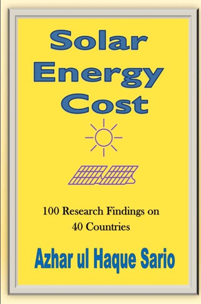 Solar Energy Cost, Azhar Ul Haque Sario - Paperback - 9783384436474