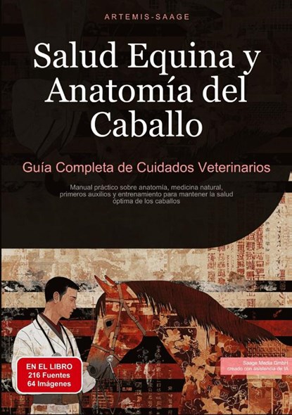 Salud Equina y Anatomía del Caballo: Guía Completa de Cuidados Veterinarios, Artemis Saage - Paperback - 9783384444394