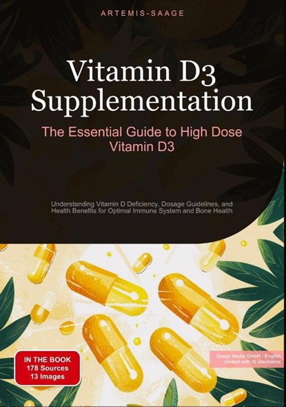 Vitamin D3 Supplementation: The Essential Guide to High Dose Vitamin D3, Artemis Saage - Paperback - 9783384451989