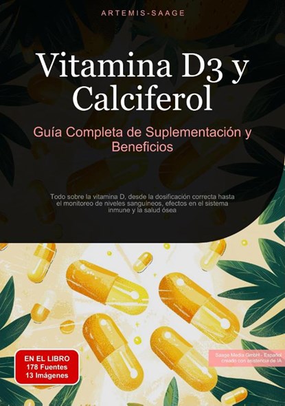 Vitamina D3 y Calciferol: Guía Completa de Suplementación y Beneficios, Artemis Saage - Paperback - 9783384452047