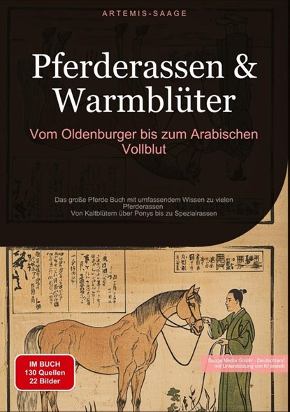 Pferderassen & Warmblüter: Vom Oldenburger bis zum Arabischen Vollblut, Artemis Saage - Paperback - 9783384456366