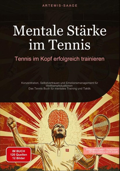 Mentale Stärke im Tennis: Tennis im Kopf erfolgreich trainieren, Artemis Saage - Paperback - 9783384459268