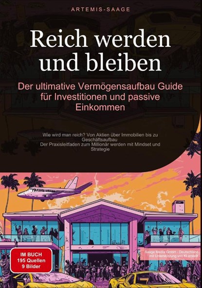 Reich werden und bleiben: Der ultimative Vermögensaufbau-Guide für Investitionen und passive Einkommen, Artemis Saage - Deutschland - Paperback - 9783384477156