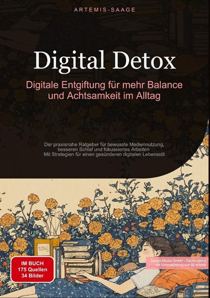 Digital Detox: Digitale Entgiftung für mehr Balance und Achtsamkeit im Alltag, Artemis Saage - Deutschland - Paperback - 9783384477972