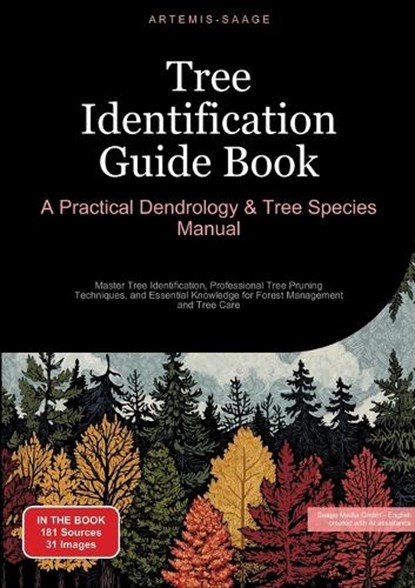 Tree Identification Guide Book: A Practical Dendrology & Tree Species Manual, Artemis Saage - English - Paperback - 9783384486356