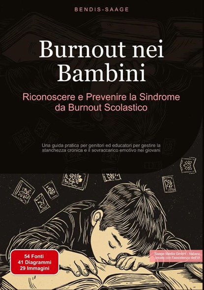 Burnout nei Bambini: Riconoscere e Prevenire la Sindrome da Burnout Scolastico, Bendis A. I. Saage - Italiano - Paperback - 9783384517326