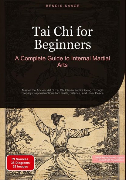 Tai Chi for Beginners: A Complete Guide to Internal Martial Arts, Bendis A. I. Saage - English - Paperback - 9783384521316