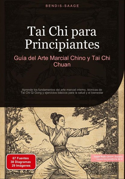 Tai Chi para Principiantes: Guía del Arte Marcial Chino y Tai Chi Chuan, Bendis A. I. Saage - Español - Paperback - 9783384521408