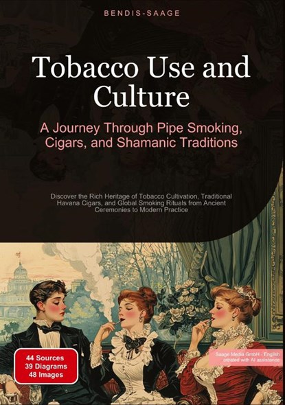 Tobacco Use and Culture: A Journey Through Pipe Smoking, Cigars, and Shamanic Traditions, Bendis A. I. Saage - English - Paperback - 9783384521835