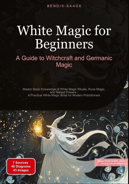 White Magic for Beginners: A Guide to Witchcraft and Germanic Magic, Bendis A. I. Saage - English - Paperback - 9783384522368