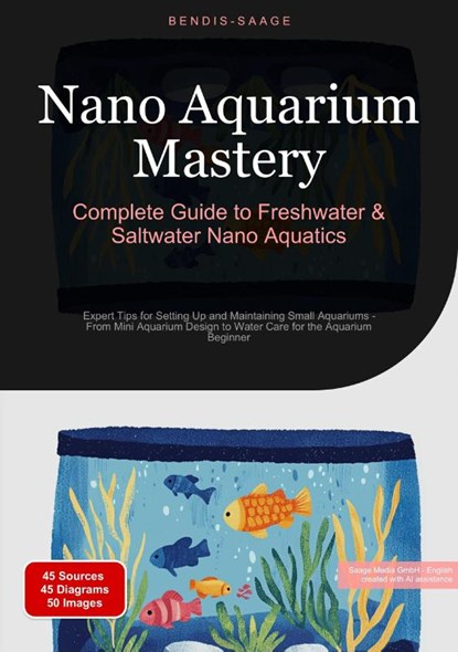 Nano Aquarium Mastery: Complete Guide to Freshwater & Saltwater Nano Aquatics, Bendis A. I. Saage - English - Paperback - 9783384524416