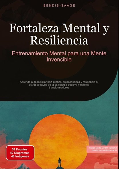 Fortaleza Mental y Resiliencia: Entrenamiento Mental para una Mente Invencible, Bendis A. I. Saage - Español - Paperback - 9783384527509