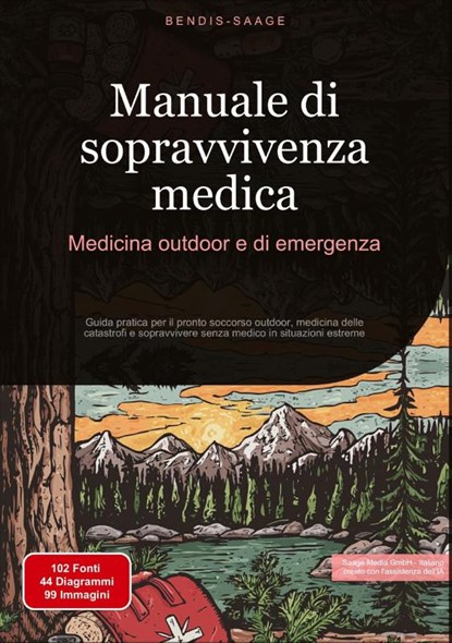 Manuale di sopravvivenza medica: Medicina outdoor e di emergenza, Bendis A. I. Saage - Italiano - Paperback - 9783384530257
