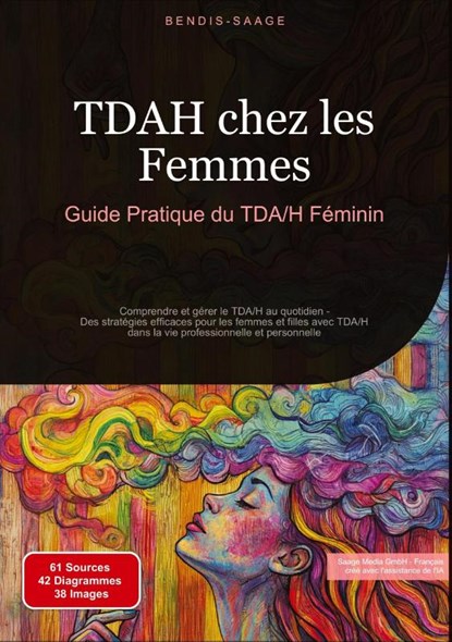 TDAH chez les Femmes: Guide Pratique du TDA/H Féminin, Bendis A. I. Saage - Français - Paperback - 9783384530561