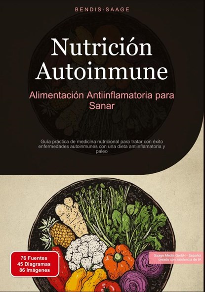 Nutrición Autoinmune: Alimentación Antiinflamatoria para Sanar, Bendis A. I. Saage - Español - Paperback - 9783384533050