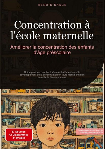 Concentration à l'école maternelle: Améliorer la concentration des enfants d'âge préscolaire, Bendis A. I. Saage - Français - Paperback - 9783384535610