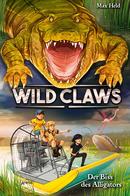Wild Claws (2). Der Biss des Alligators, Max Held - Gebonden - 9783401604541