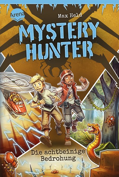 Mystery Hunter (2). Die achtbeinige Bedrohung, Max Held - Gebonden - 9783401606347
