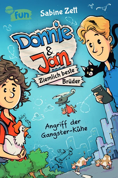 Donnie & Jan - Ziemlich beste Brüder. Angriff der Gangster-Kühe, Sabine Zett - Gebonden - 9783401606750