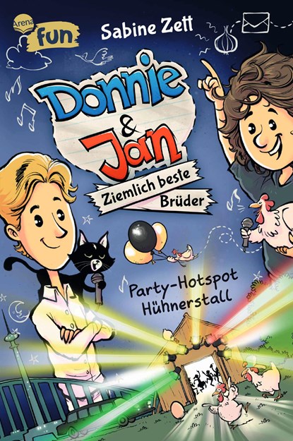 Donnie & Jan - Ziemlich beste Brüder (2). Party-Hotspot Hühnerstall, Sabine Zett - Gebonden - 9783401606767