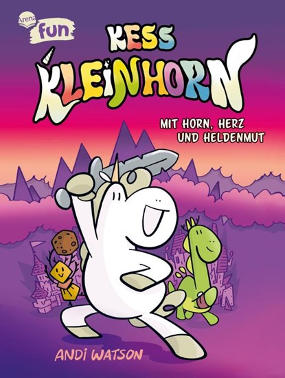 Kess Kleinhorn. Mit Horn, Herz und Heldenmut, Andi Watson - Gebonden - 9783401607900