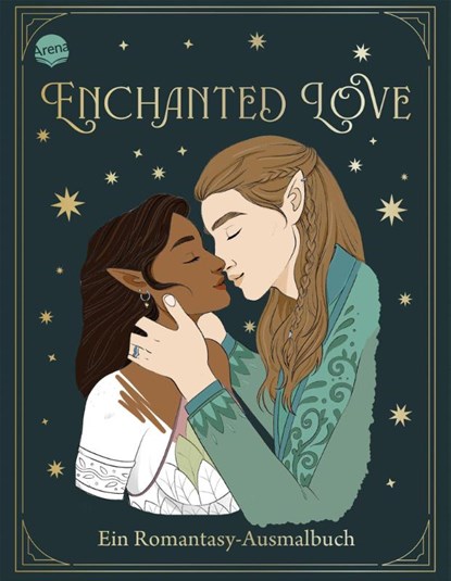 Enchanted Love. Ein Romantasy-Ausmalbuch, Ana Bidault - Paperback - 9783401608785