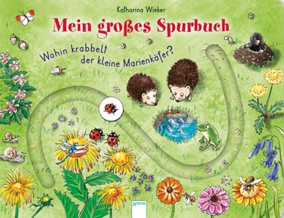 Wohin krabbelt der kleine Marienkäfer?, Katharina Wieker - Gebonden - 9783401713885