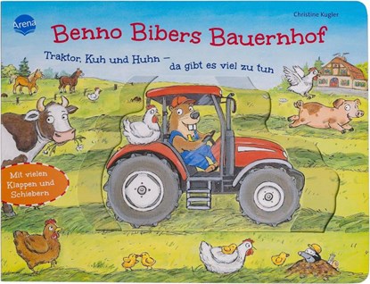 Benno Bibers Bauernhof. Traktor, Kuh und Huhn - da gibt es viel zu tun, Christine Kugler - Gebonden - 9783401718521