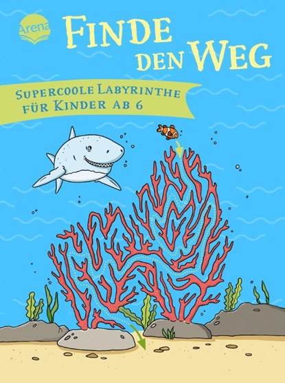 Finde den Weg. Supercoole Labyrinthe für Kinder ab 6, Meike Teichmann - Paperback - 9783401719320