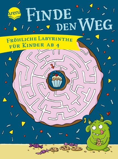 Finde den Weg. Fröhliche Labyrinthe für Kinder ab 4, Melanie Kraft - Paperback - 9783401719450