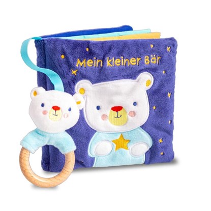 Mein liebstes Kuschelbuch mit echtem Holzbeißring. Mein kleiner Bär, Kenny Rettore - Gebonden - 9783401719818