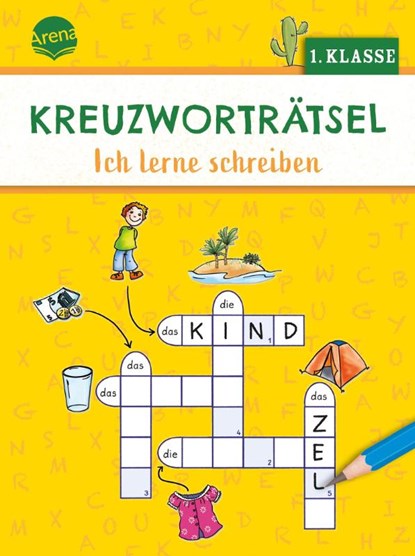 Kreuzworträtsel. Ich lerne schreiben (1. Klasse), Helen Seeberg - Paperback - 9783401720593