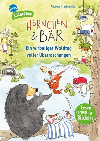 Hörnchen & Bär. Ein wirbeliger Waldtag voller Überraschungen, Andreas H. Schmachtl - Gebonden - 9783401721453